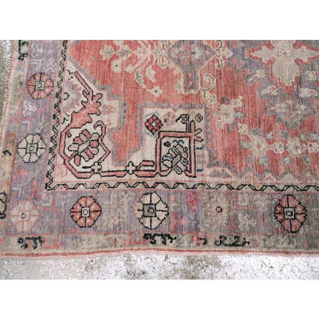 Textile Galerie Shabab Collection Mid-20th Century Turkish Anatolian Accent Rug For Sale - Image 7 of 10