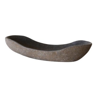 Contemporary River Stone Tray For Sale