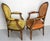 Set of Louis XVI French Open Armchairs Medallion Armchairs, 1900s For Sale - Image 4 of 18