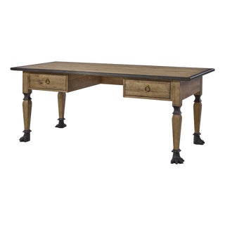 Tara Shaw for Century Furniture Trocadero Desk - French Dry Natural For Sale