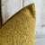 Boucle French Ocre Tweed Style Pillow With Down Feather Insert For Sale In Los Angeles - Image 6 of 7