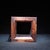 1960s Carved Hardwood Square Brush Pot, Chinoiserie Four Gentlemen Pen Holder For Sale - Image 9 of 9
