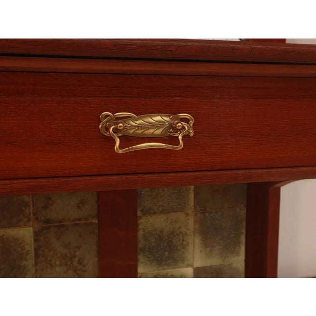 Hatstand in Oak by Serrurier Bovy For Sale - Image 5 of 9