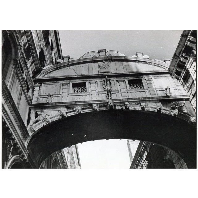 1950s Venice Bridge of Sighs, 1954 For Sale - Image 5 of 5