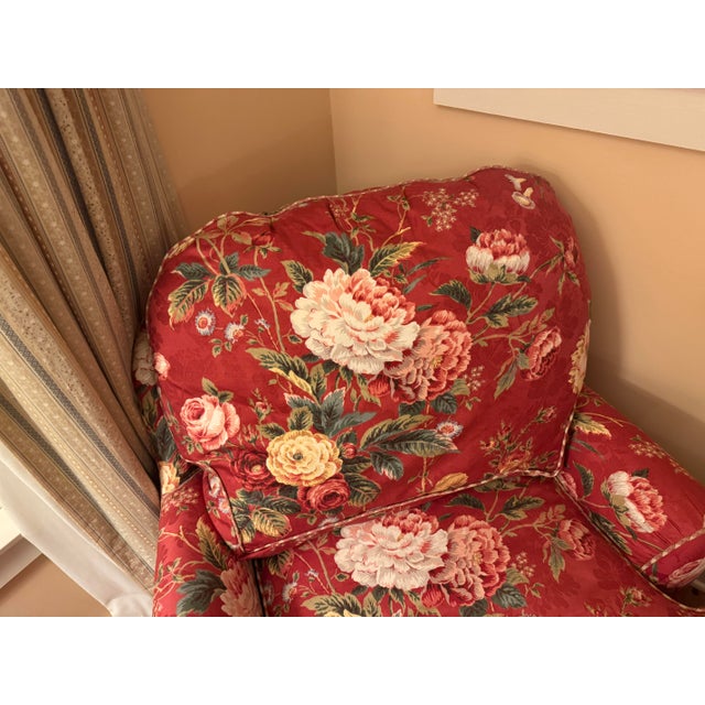 Brunschwig & Fils Brunschwig & Fils Upholstered Chaise Set For Sale - Image 4 of 8