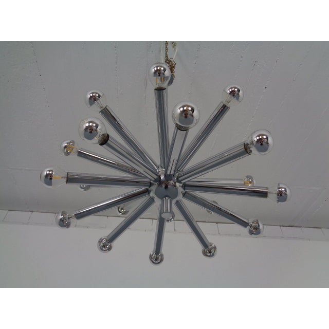 1960s Large Sputnik Pendant Light by Gaetano Sciolari for Sciolari, Italy, 1960s For Sale - Image 5 of 18