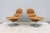 Modern Contemporary Knoll Jehs+Laub Swivel Lounge Chairs in Tan Leather - A Pair For Sale - Image 9 of 18
