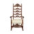 Italian Renaissance Revival Vintage High Back Armchair For Sale - Image 13 of 13