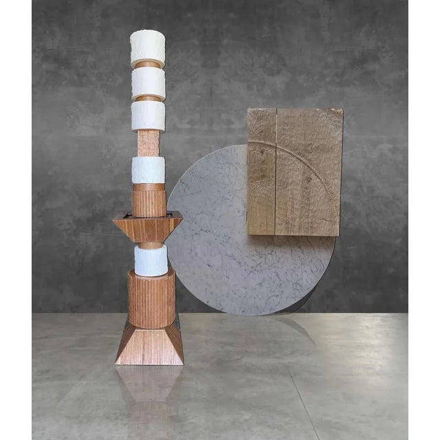 Totem Lamp 16 Ground Lamp by Mascia Meccani for Meccani Design For Sale - Image 6 of 10