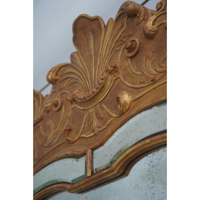 Glass Mirror Fair Governor Palace Colonial Williamsburg Mirror For Sale - Image 7 of 13