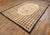 Doris Leslie Blau Antique Tabriz Floral Allover Cream Beige Carpet - c. 1880 For Sale - Image 4 of 10