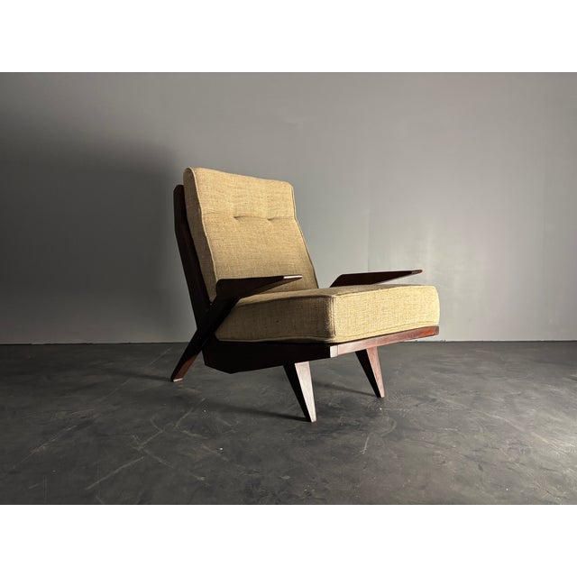 Mid-Century Brazilian Modernist Lounge or Easy Chair by Acacia Gil Borsoi, 1950s For Sale - Image 12 of 18