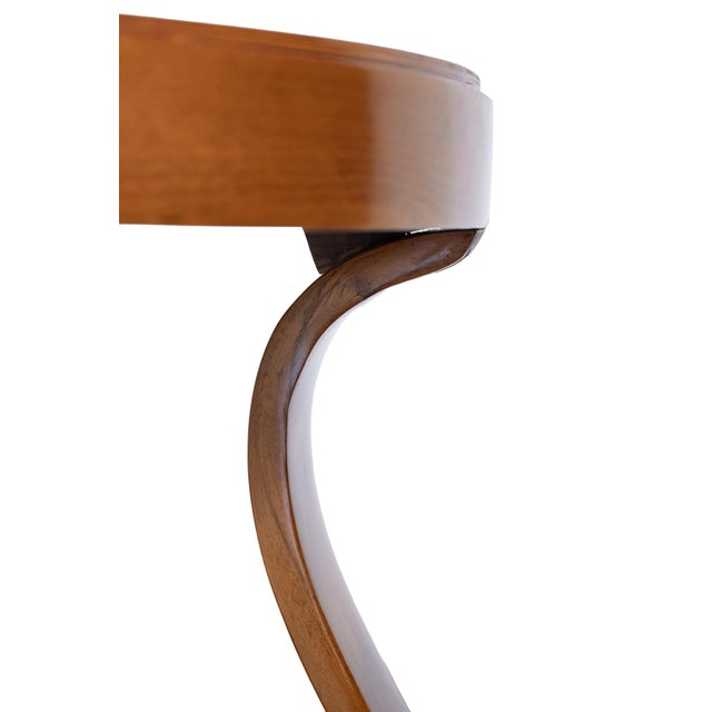 Art Deco Round Occasional or Side Table From Italy For Sale - Image 9 of 9
