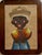 Jose Maria de Servin, Folk Art Mexican Boy Oil Painting on Burlap Charming Naive African American Art For Sale - Image 4 of 7