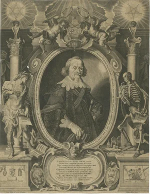 Kilian, Portrait of Johannes Henisius, Augsburg, 1638, Print