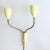Yellow Danish Wall Lamps in Yellow, 1950s, Set of 2 For Sale - Image 8 of 9