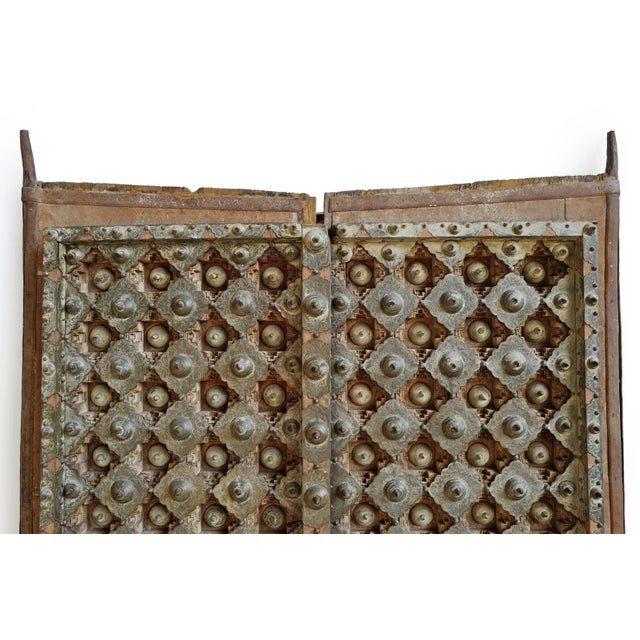 Antique Indian Bronze Raja Door For Sale - Image 4 of 9