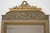 Belle Époque French Gilded and Olive Green Wall Mirror with Ribbon Crest, 1900s For Sale - Image 4 of 15