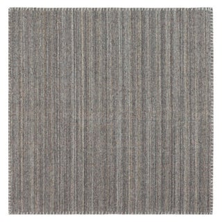 Modern Bauer Collection Pattern-Less Rug in Grey and Brown by Doris Leslie Blau For Sale