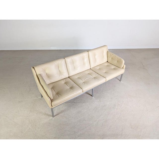 Leather Sofa by Roland Rainer for WK Wohnen, 1980 For Sale - Image 6 of 10