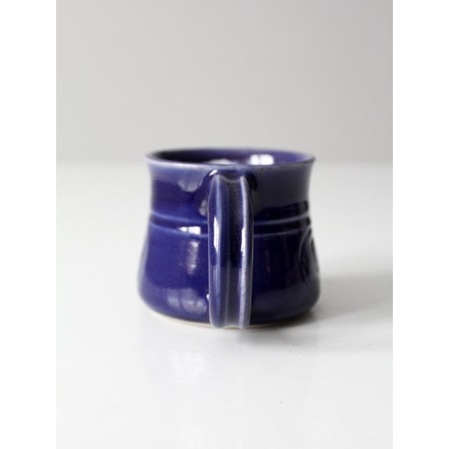 Vintage Organic Modern Studio Pottery Mug For Sale - Image 4 of 11