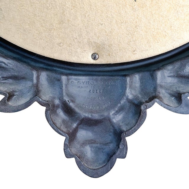 1960s American Federal Convex Mirror, Bronze Finish For Sale In San Diego - Image 6 of 6