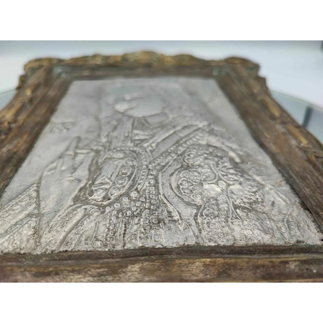 Icon of the Mother of God, 19th Century For Sale - Image 6 of 11