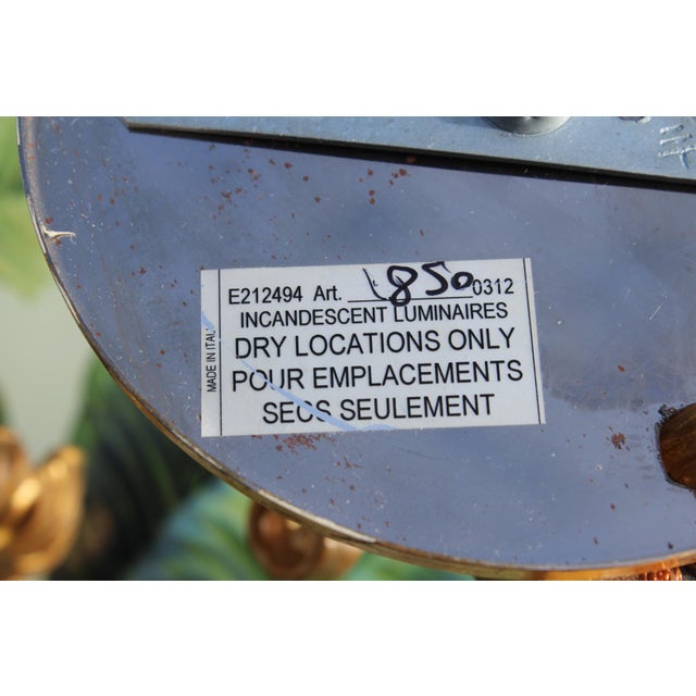 Italian Giltwood Prince of Wales Sconces—A Pair For Sale - Image 17 of 18