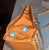 Metal Late '90s Studded Camel Colored Large Tote For Sale - Image 7 of 7