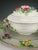 Vintage Tureen and Tray in Porcelain with Applied Flowers by Raynaud, 1960s For Sale - Image 13 of 18