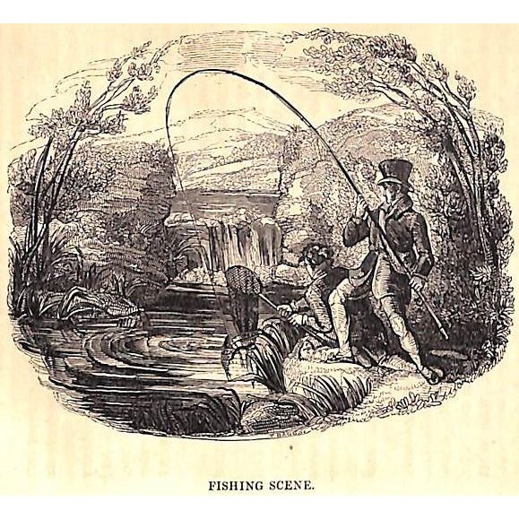 "Wild Sports of the West: With Legendary Tales and Local Sketches" 1838 Hamilton, Maxwell For Sale In New York - Image 6 of 8