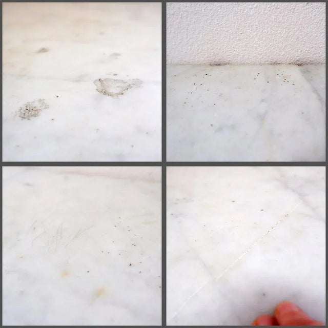 Antique Italian Chest of Drawers with Marble Top, 1800s For Sale - Image 12 of 16