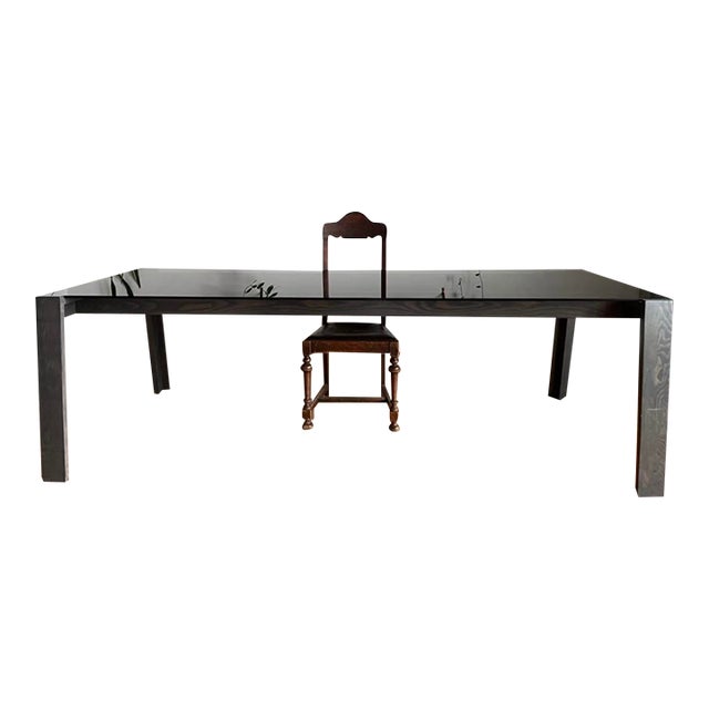 Handmade European Solid Wood Dining Table For Sale