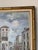 Wood R. Pissarro European Canal Scene Oil on Canvas Painting - Framed For Sale - Image 7 of 13