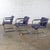 Late 20th Century Modern Set of 3 Armchairs W/Chrome Tube Cantilever Frames Style of Steelcase For Sale - Image 17 of 18