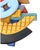 John Okulick, Large Abstract Wood Sculpture Colorful Wooden Painting John Okulick Wall Hanging For Sale - Image 11 of 18