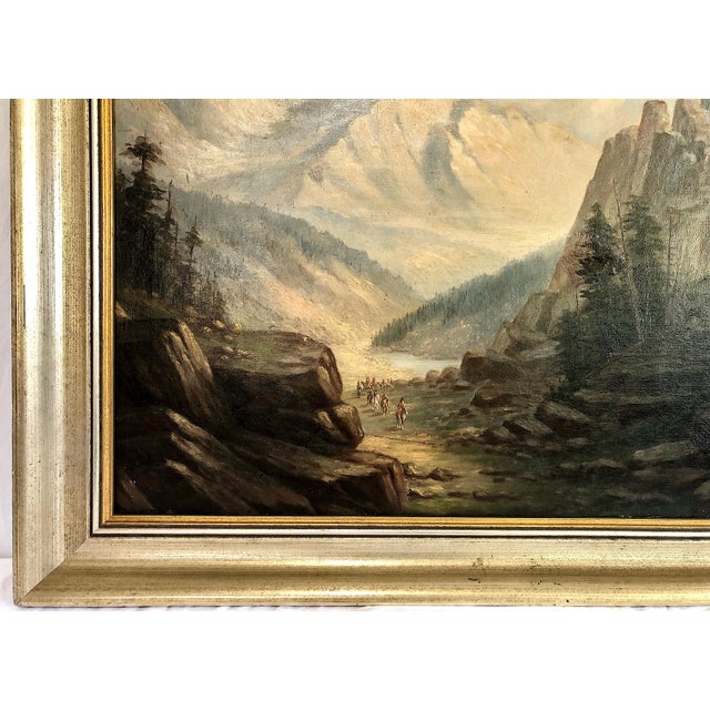 Early 20th-Century Luminist Painting of Yosemite, Attributed to W. A. Carson For Sale In San Francisco - Image 6 of 11