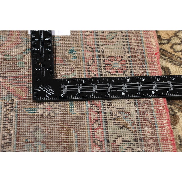 Vintage Persian Tabriz Rug - 10’00 X 12’10 For Sale In Dallas - Image 6 of 9