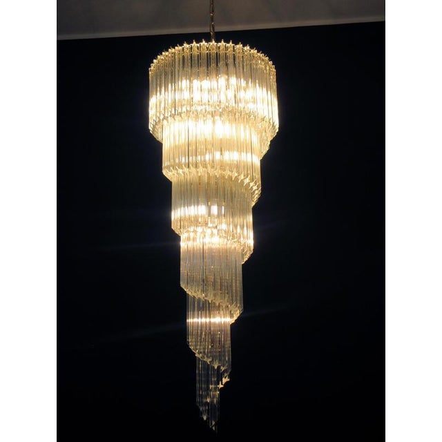 Vintage Murano Chandeliers, 1990s, Set of 2 For Sale - Image 12 of 15