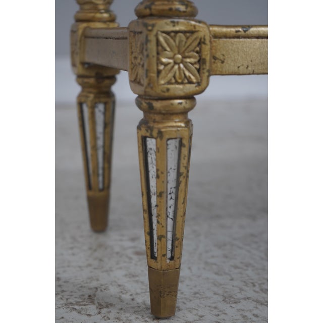 Theodore Alexander Hollywood Regency Mirror Surface Sofa or Hall Table For Sale - Image 9 of 13