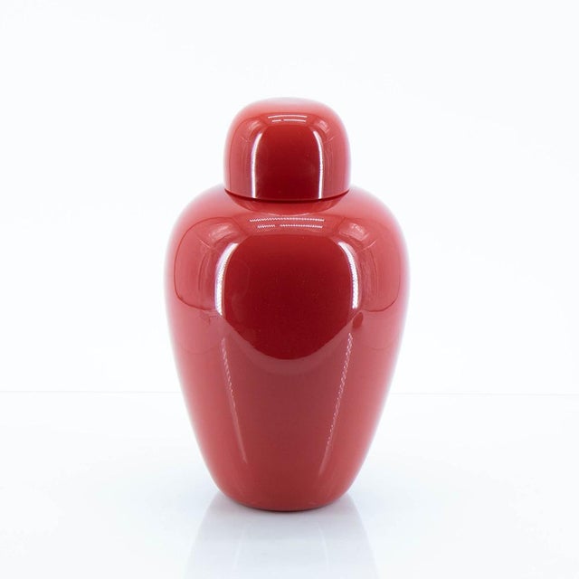 Cinesi Series Vase in Murano Glass by Venini, 2004, in Flawless conditions. Designed from 2000 This piece has an...