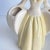 Art Deco Vintage Southern Belle Lady Double Vase 1940s Matie Weil Ware California Pottery Yellow Dress For Sale - Image 3 of 10