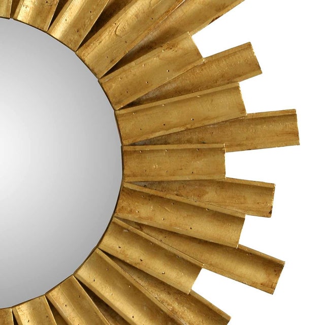 French A Giltwood Sunburst Mirror For Sale - Image 3 of 4