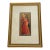 Rafaelite Angel Vintage Chromolithograph in Gold Frame For Sale
