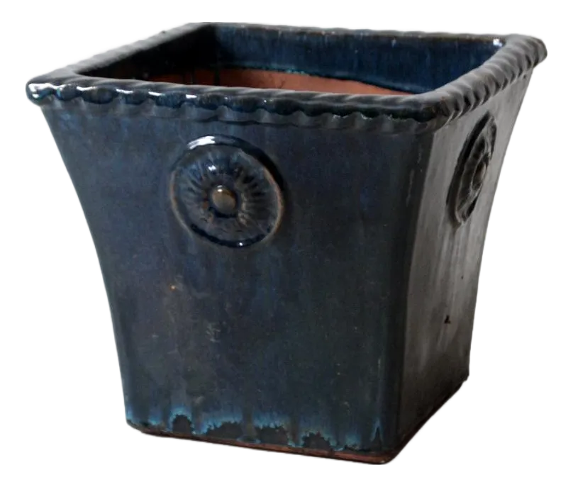 Vintage Art Deco Planters | Chairish