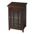 Baxter Transitional Cabinet, Dark Brown For Sale