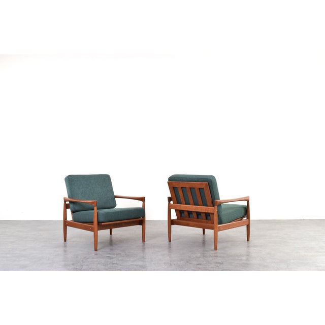 Mid-Century Kolding Lounge Chairs by Erik Wørts for Ikea, 1960s, Set of 2, in Restored conditions. Designed 1960 to 1969 I...