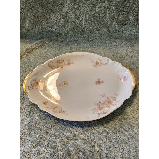 Rare Antique Theodore Haviland Limoges Schleiger 143 Graduated Platters - Set of 5 For Sale - Image 12 of 18