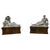 Gold Italian Artist, Large Sculptures of Greek Mythological Figures, 1990, Marble, Set of 2 For Sale - Image 8 of 8