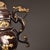 Solid Copper Gilt Gold & Silver High-Relief Incense Burner Censer With Laughing Buddha & Dragons For Sale - Image 9 of 10